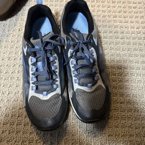 Merrell Womens Siren Edge Blue & Gray Hiking Shoes Size US 9  J35516